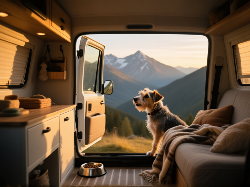Van Life with Pets on a Budget: Food, Vet Care, and Safety
