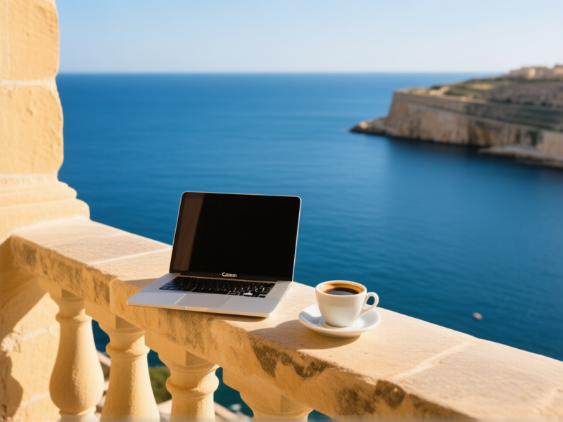 Malta's Nomad Residence Permit: Mediterranean Living for High-Earning Freelancers