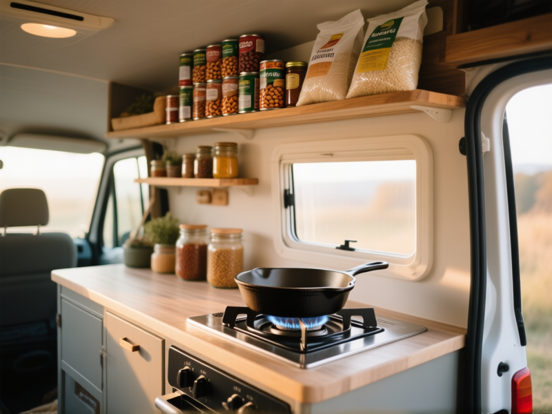 Eating Well in a Van on $5 a Day: Meal Planning for Nomads