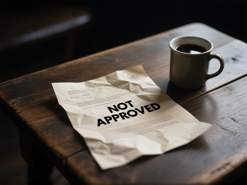 What Your Credit Card Denial Letter Really Means (And What to Do Next)