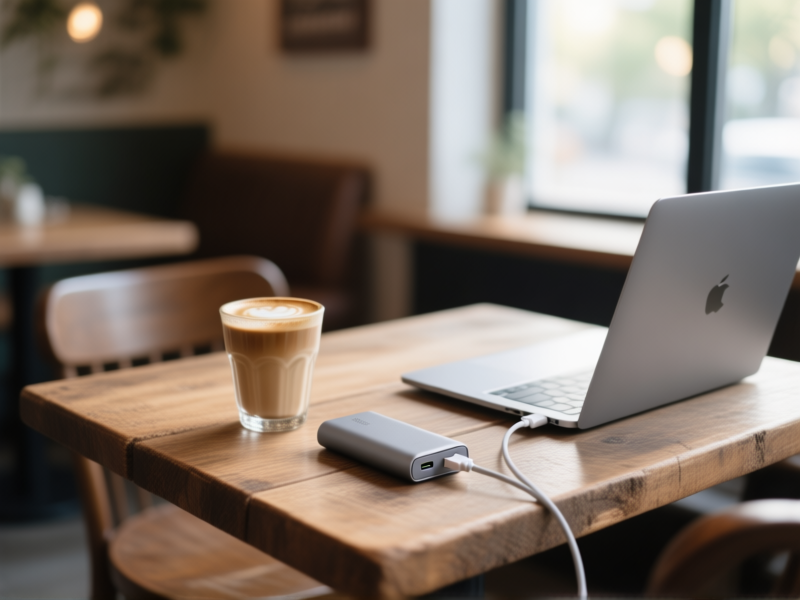 The Best Portable Power Bank for All-Day Cafe Work Sessions