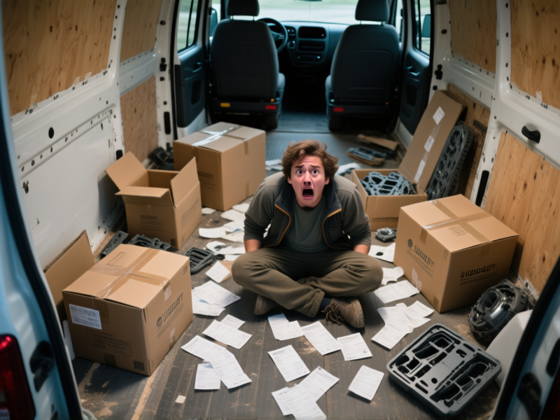 How to Track Every Penny of Your Van Build (Free Spreadsheet Template)