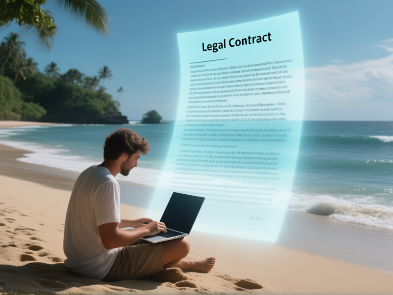 Freelance Contracts and Legal Jurisdiction: What Changes When You Get a Nomad Visa?