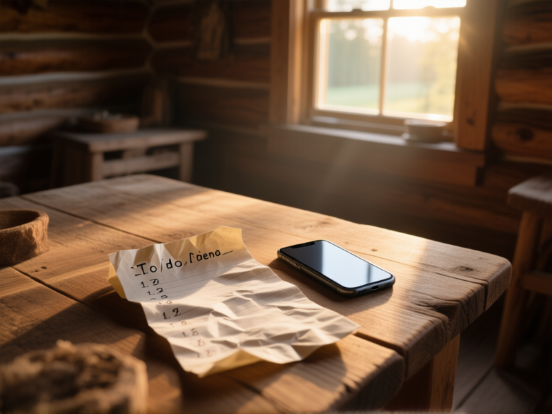 Packing for a Digital Detox Weekend (But Still Needing to Check In)