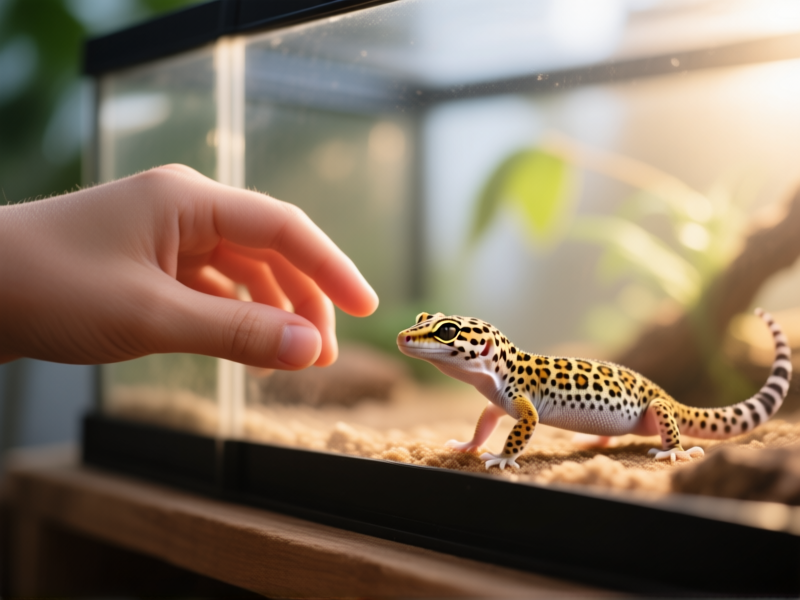 The Right Way to Pick Up and Hold Your Leopard Gecko (Without Scaring Them)
