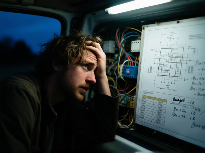 The Real Cost of Van Electrical Systems: Solar, Batteries, and Inverters