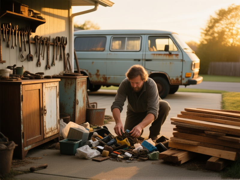 Where to Find Free & Cheap Van Building Materials (Scrapyards, Facebook)