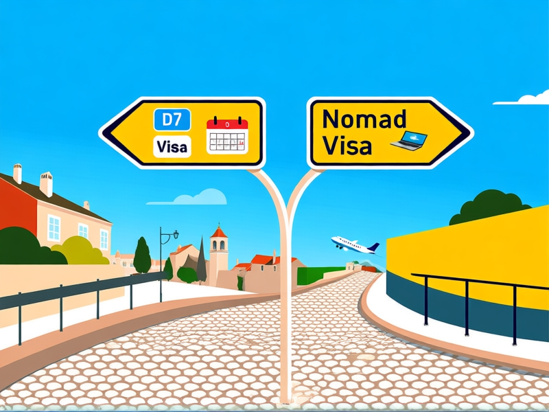 Portugal's D7 vs. Digital Nomad Visa: Which is Better for Freelancers?
