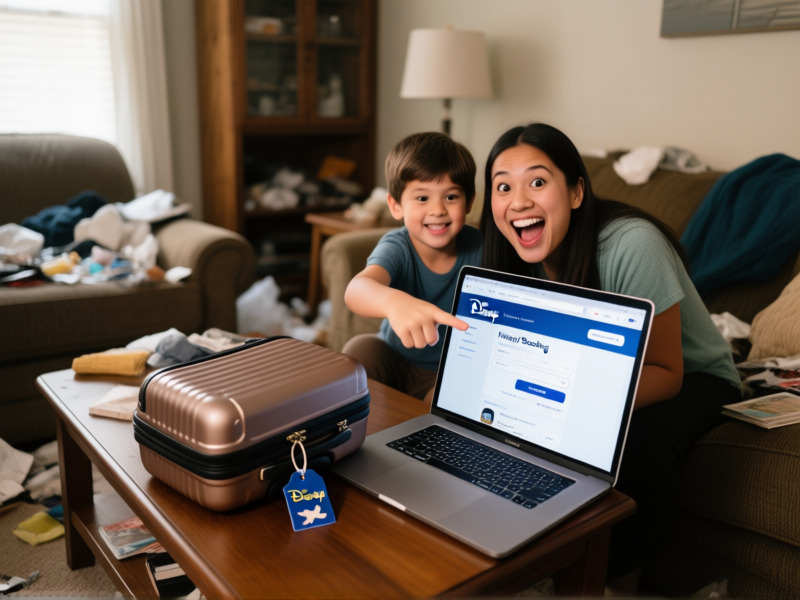 How We Got 4 Round-Trip Flights to Disney World with One Card Sign-Up