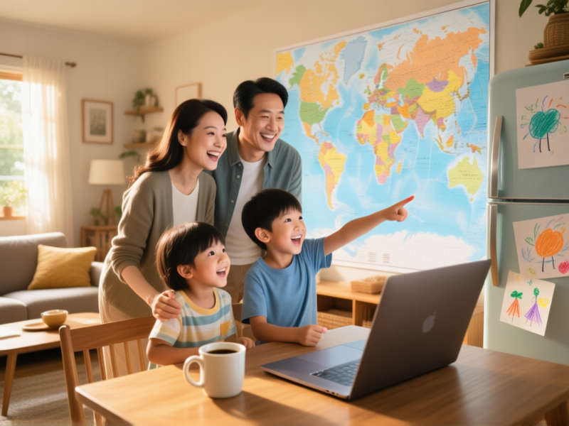 How to Use Points to Book Complex Multi-City Family Itineraries