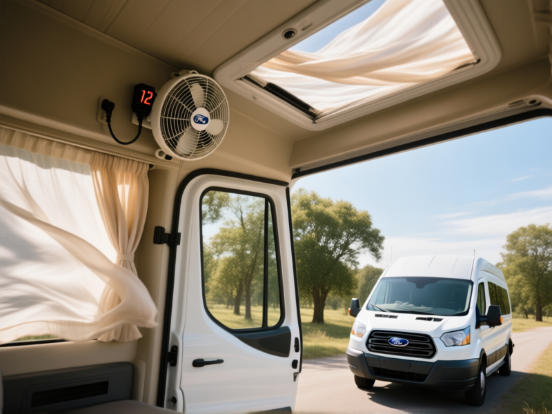 Staying Cool in Summer Without AC: Van Life Heat Management
