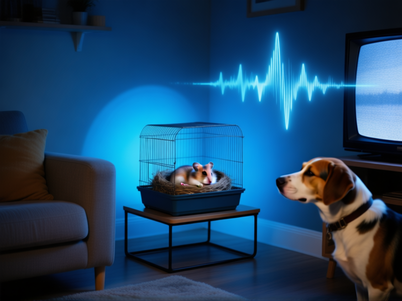 Creating a 'Quiet Zone': Hamster Cage Placement to Minimize Stress